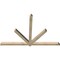 Ekena Millwork Kennewick Rough Sawn Timber Gable Bracket, Douglas Fir, 96"W x 64"H x 4"D x 4"F, 16/12 Pitch GBW096X64X0404KEN00RDF - alternate 4